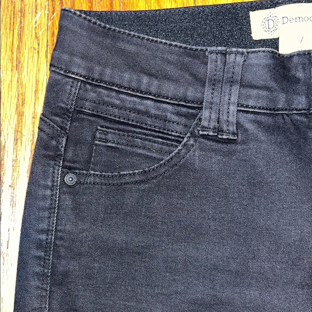 Democracy Ab Technology Women's Black Jeans Size 4 - Picture 4 of 10